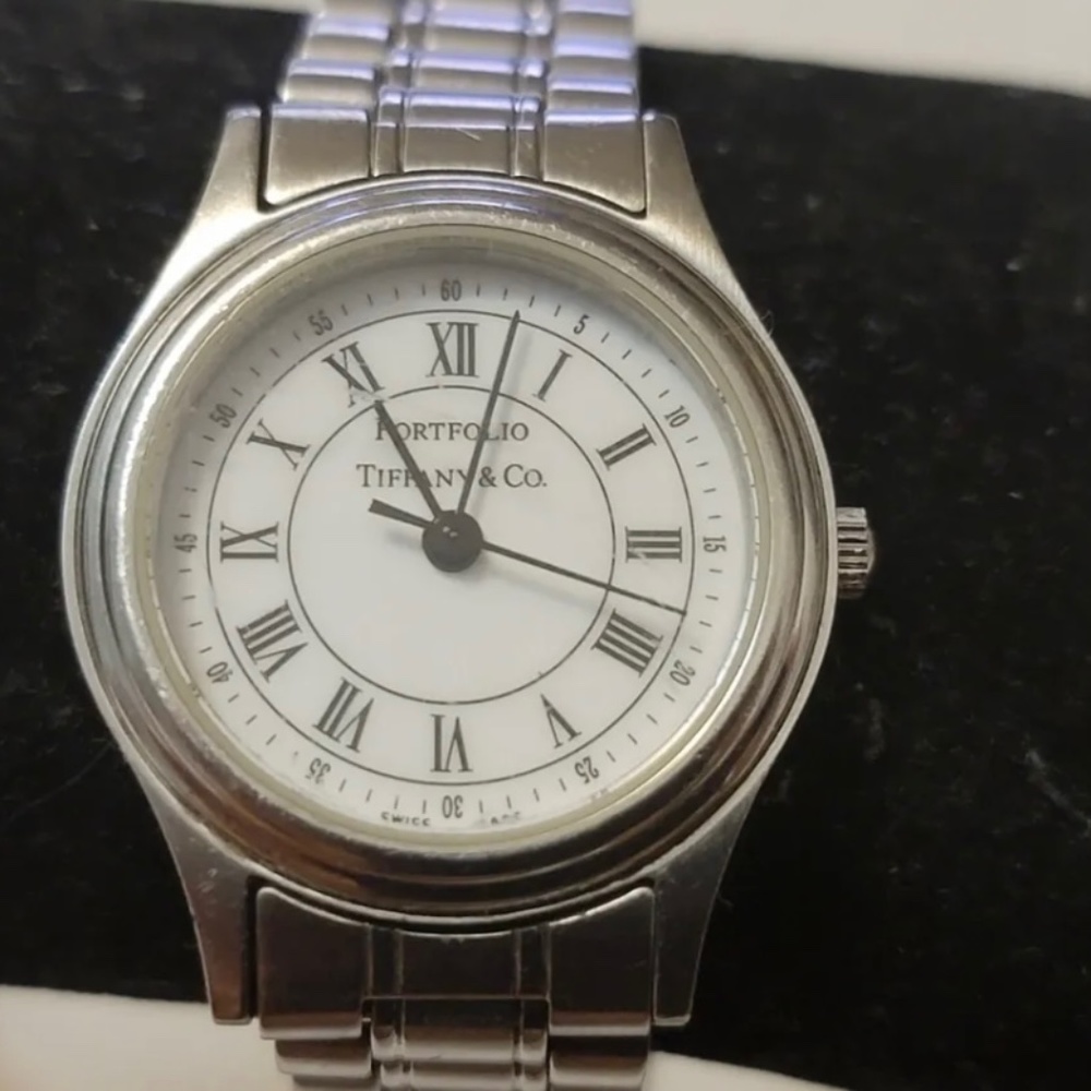 Vintage Tiffany Silver Watch